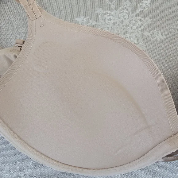 La SENZA Hello Sugar Push Up Bra Double-Strap Underwire Plunge Bra Nude Sz 34C - Picture 7 of 12
